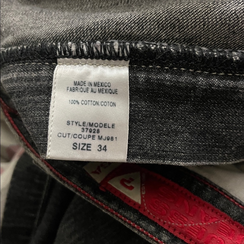 Guess Y2K Men's Dark Gray Jean Shorts size 34 - Picture 7 of 10